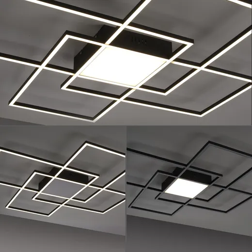 Lampa sufitowa Q-ASMIN 6073-18 - czarny