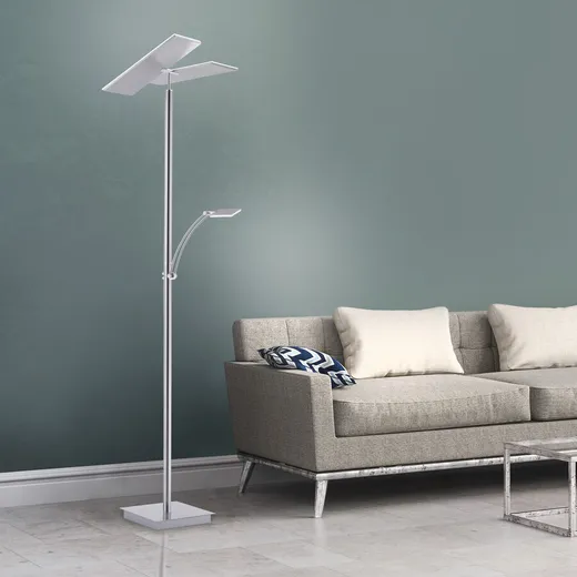 Lampa podłogowa ARTUR 687-55 - stalowy