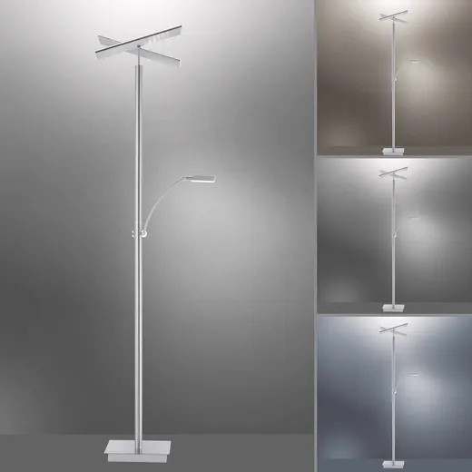 Lampa podłogowa ARTUR 687-55 - stalowy