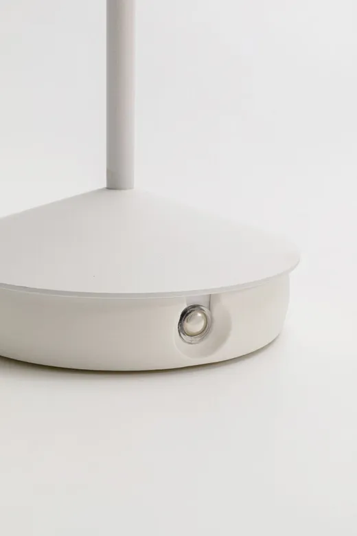 Lampa stołowa LED SWIRL - biały