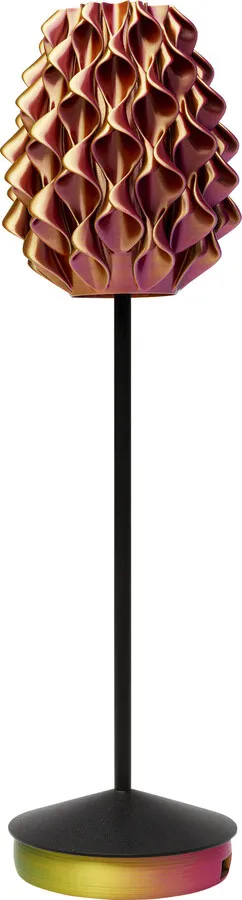 Lampa stołowa SWIRL - turkusowy