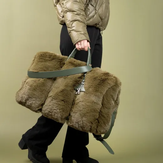 Torba MIKA - oliwkowy