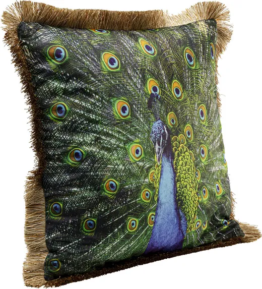 Poduszka dekoracyjna PEACOCK 45x45 - zielony