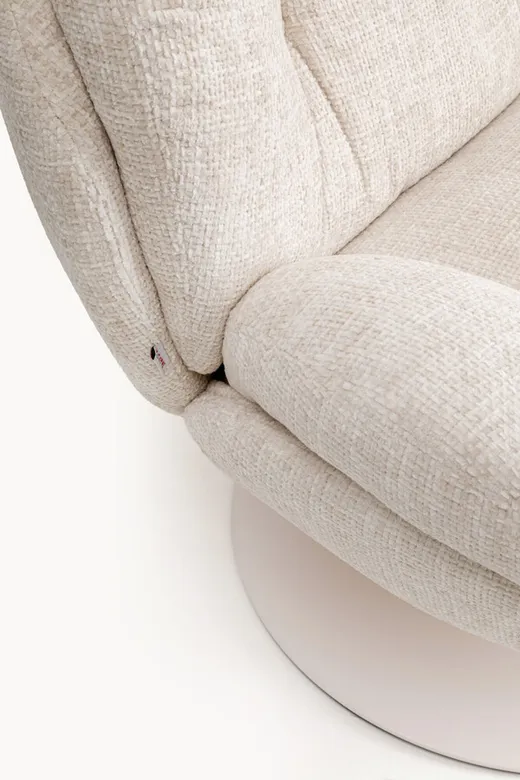Fotel obrotowy COSY - beżowy