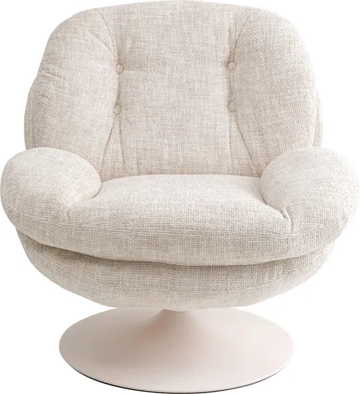 Fotel obrotowy COSY - beżowy