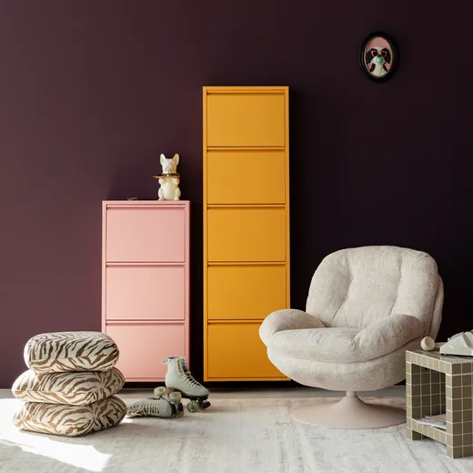 Fotel obrotowy COSY - beżowy