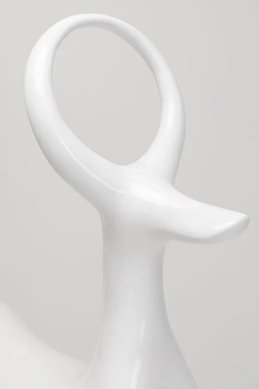 Dekoracja stojąca FAWN 113 cm - biały