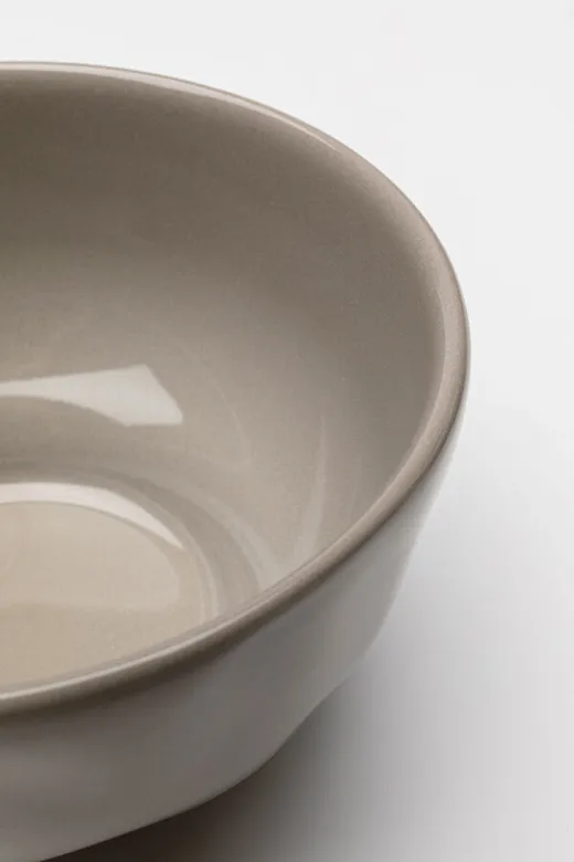 Miska ceramiczna ORGANIC 650 ml - szary