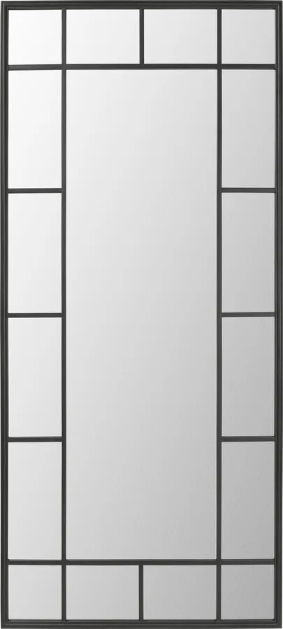 Lustro wiszące WINDOW 90x200 - czarny