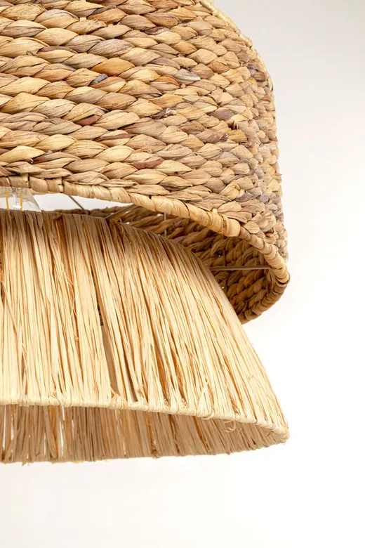 Lampa wisząca CAMPO 57 cm - naturalny