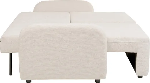 Sofa rozkładana FRIDOLIN - kremowa biel