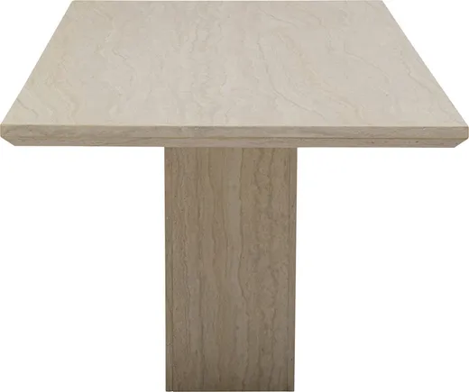 Stół TRAVERTINO 160x90 - beżowy