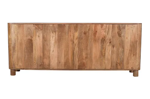 Komoda drewniana 4-drzwiowa RIMINI RM-02-CR - mango caramel
