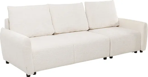 Sofa rozkładana 3-osobowa JULIET - beżowy