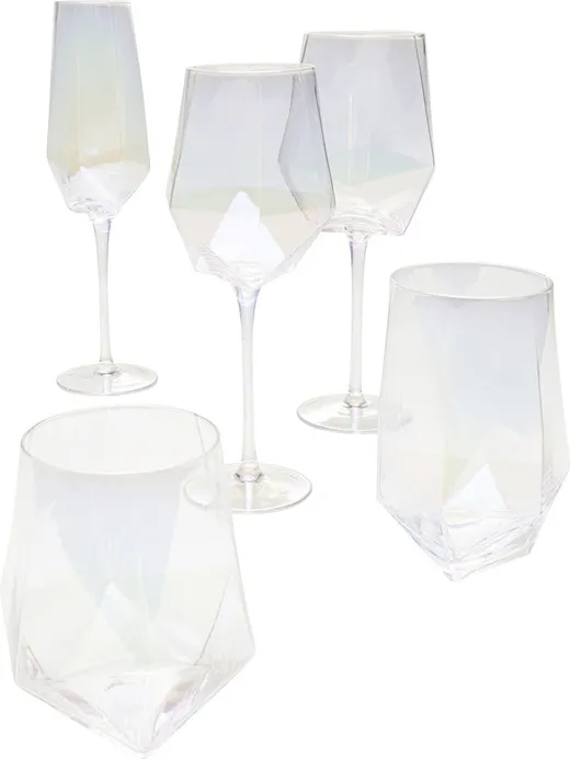 Szklanka DIAMOND 12 cm - transparentny