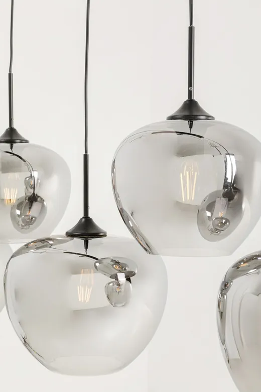 Lampa wisząca SPHERE SMOKE 5 - dymiony