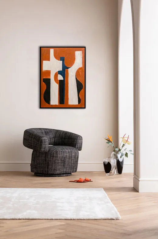 Obraz na płótnie PINCEAU SHAPE 75x55