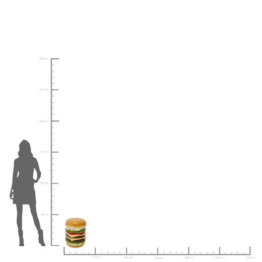 Stołek BURGER - wielokolorowy