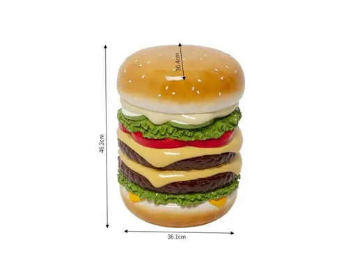 Stołek BURGER - wielokolorowy