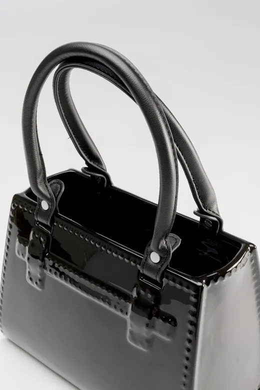 Wazon BLACK PURSE 24 cm - czarny