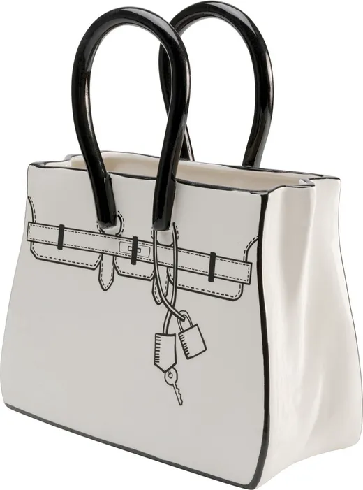 Wazon FAVOLA BAG 31 cm - biały