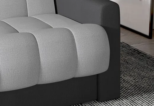 Sofa rozkładana GARETT - tkanina Monolith 85/Monolith 97