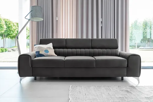 Sofa rozkładana 3-osobowa LAURENCE - tkanina Nube 05