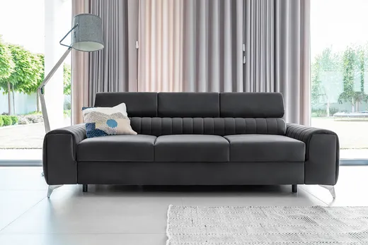 Sofa rozkładana 3-osobowa LAURENCE - tkanina Nube 06