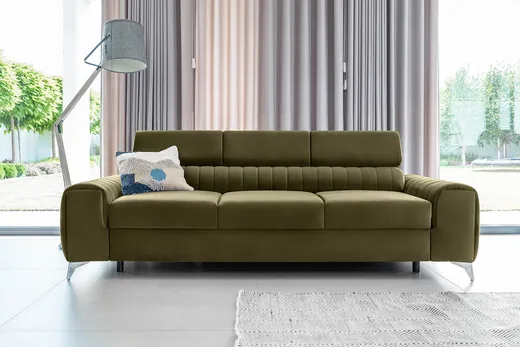 Sofa rozkładana 3-osobowa LAURENCE - tkanina Nube 33