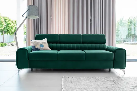 Sofa rozkładana 3-osobowa LAURENCE - tkanina Nube 35