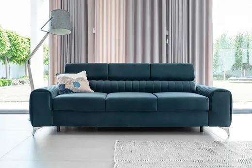 Sofa rozkładana 3-osobowa LAURENCE - tkanina Nube 40