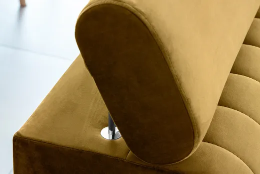 Sofa rozkładana 3-osobowa LAURENCE - tkanina Nube 45