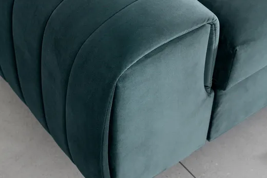 Sofa rozkładana 3-osobowa LAURENCE - tkanina Monolith 76