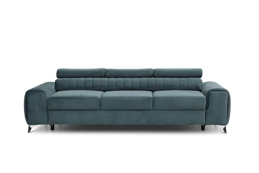 Sofa rozkładana 3-osobowa LAURENCE - tkanina Monolith 76
