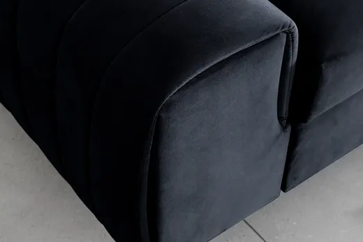 Sofa rozkładana 3-osobowa LAURENCE - tkanina Monolith 79