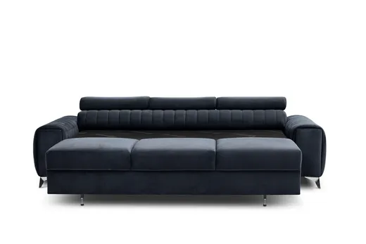 Sofa rozkładana 3-osobowa LAURENCE - tkanina Monolith 79