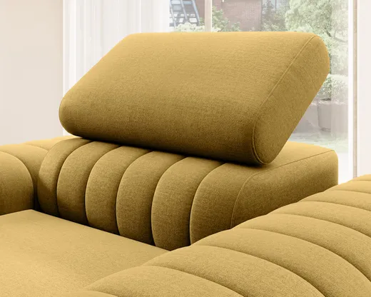 Fotel welurowy LAURENCE - tkanina Nube 45