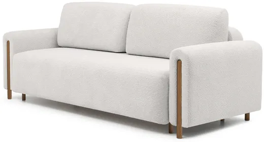 Sofa rozkładana ARCADOVA dębowe nogi - tkanina Royal 01