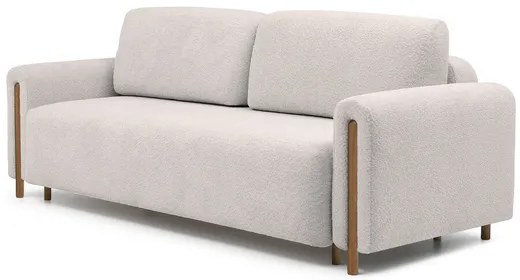 Sofa rozkładana ARCADOVA dębowe nogi - tkanina Royal 18