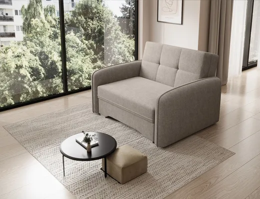 Sofa rozkładana 1-osobowa LAINE - tkanina Poco 07