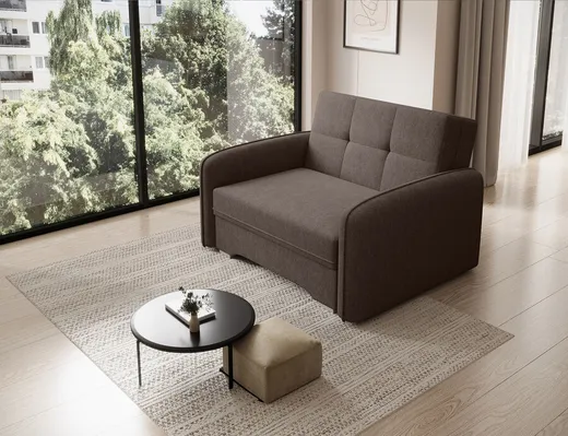 Sofa rozkładana 1-osobowa LAINE - tkanina Poco 22