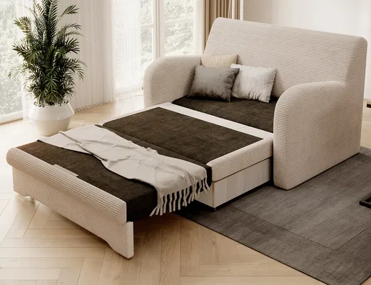 Sofa rozkładana 2-osobowa ARIO - tkanina Jarell 18