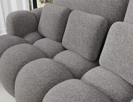 Sofa rozkładana COTONN - tkanina Paolli 04
