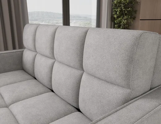 Sofa rozkładana DEVERIO - tkanina Poco 03