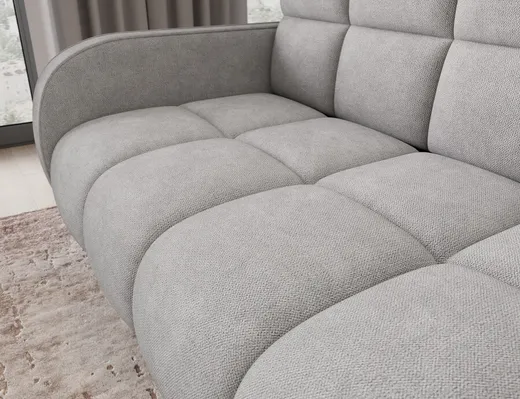 Sofa rozkładana DEVERIO - tkanina Poco 03
