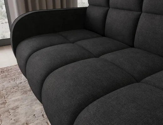 Sofa rozkładana DEVERIO - tkanina Poco 10