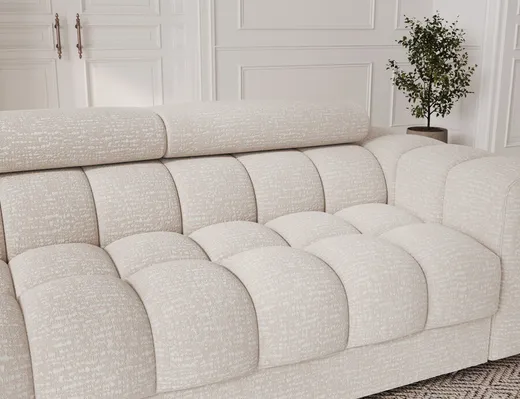 Sofa rozkładana 3-osobowa FESTELLO - tkanina Baffix 20