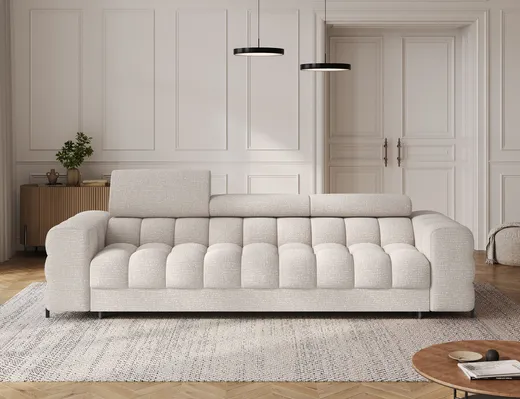Sofa rozkładana 3-osobowa FESTELLO - tkanina Baffix 20