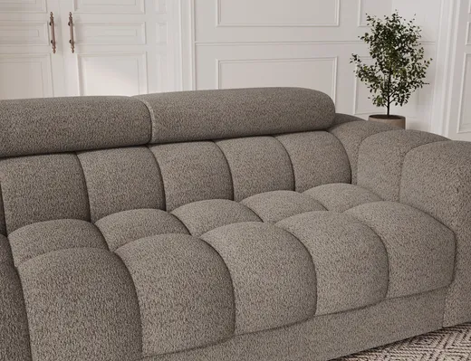 Sofa rozkładana 3-osobowa FESTELLO - tkanina Royal 20