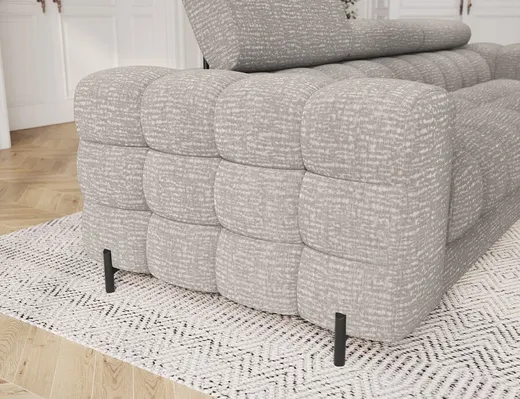 Sofa rozkładana 3-osobowa FESTELLO - tkanina Baffix 03